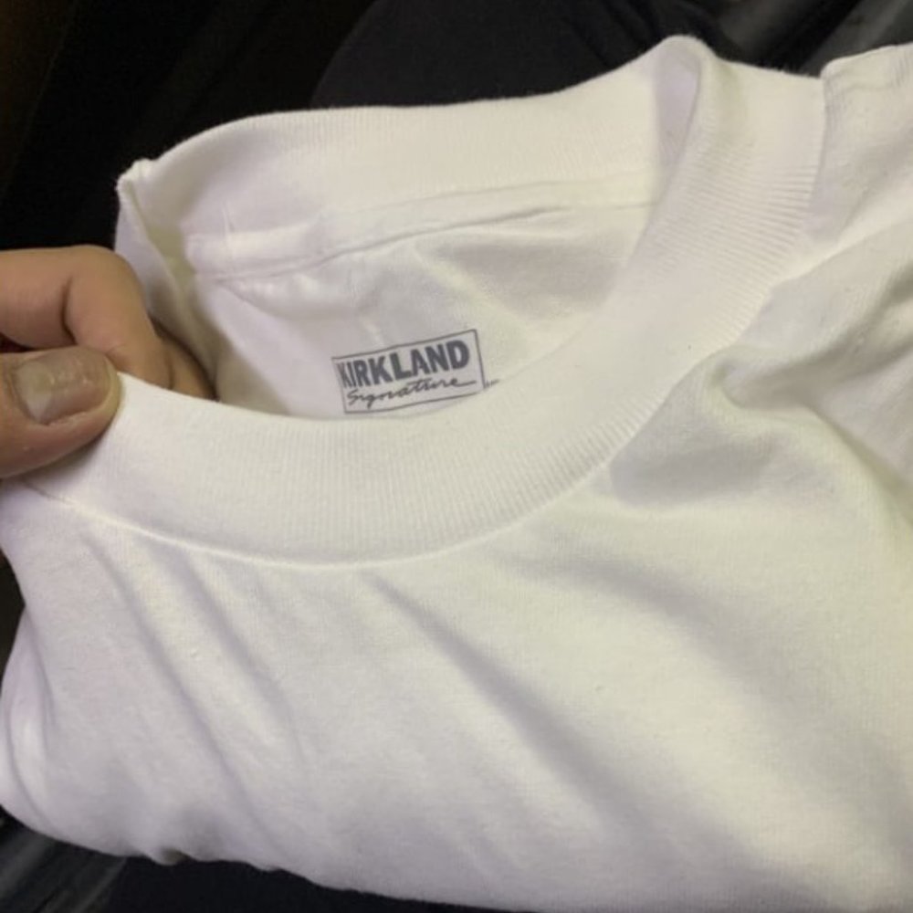 2hand plain white t-shirt